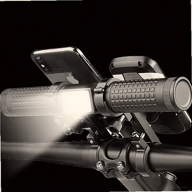 Ultra-Bright LED Bicycle Light: 2400 Lumens, Waterproof & Includes Accessories